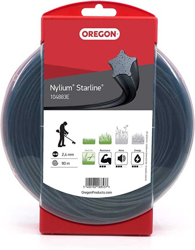 Il miglior filo per decespugliatore: Oregon Nylium Starline